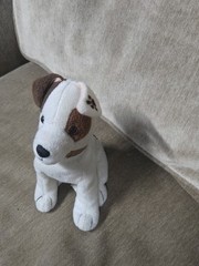 Wishbone Jack Terrier Bean Bag Plush 7″ Big Feats Entertainment 1998 Dog Puppy