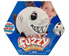 Fuzzy Wubble Super Soft and Cuddly Spike The Shark Kids Animal Toy New