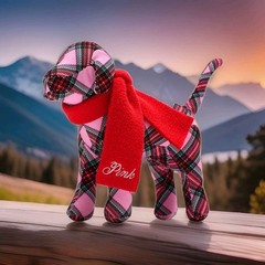 2025 Victoria’s Secret 🩷 PINK Holiday Mini Dog LIMITED EDITION New VS431
