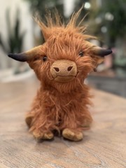 Vintage Hobby Lobby Shaggy Highland Cow