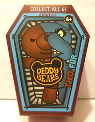 Deddy Bears 5 inch Plush TWO-FUR Series 2 with coffin card