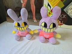 The Amazing Digital Circus – Glitch Productions Jax Plush Lot Of 2