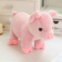 Pig 8 Inch Stuffed Animal Plush Toys Toddler Soft Dolls Kids Gifts