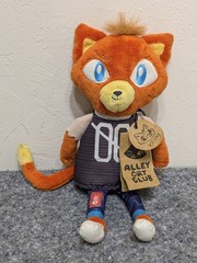 Manhattan Toy Alley Cat Club Orange 12″ Plush Benny w Tags 2015 Stuffed Animal