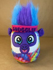 Kipp Brothers Fluffy Stuffy Mohawk Monkey Plush – Psychedelic Tie Dye “Snugglin’