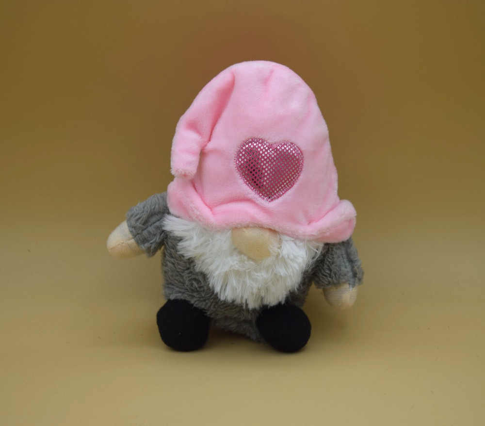 Valentine’s Day Gnome Plush Stuffed Toy Holiday Decoration 6″