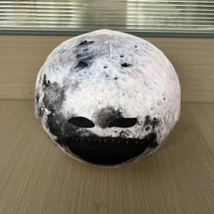 The Moon Woke Up Plush Toys Cute Soft Stuffed Cartoon Anime Pillow Dolls For Kid