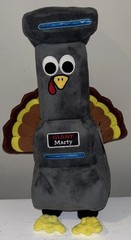 Marty Robot Thanksgiving Turkey 12″ Plush Stuffed Toy Fall – Giant Food Grocery
