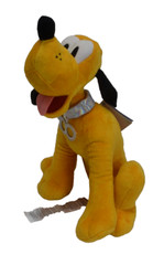 Disney 100 Years of Magic Pluto 12″ Plush Stuffed Animal Sitting Yellow Dog NWT