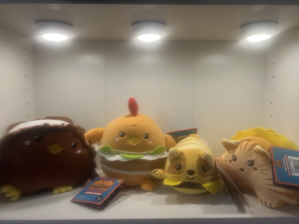 (4) Sandoichis Plush Stuffed Animal Geno The CORGI Cheesesteak Ice Cream Chicken