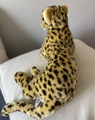 RARE Venturelli Realistic Cheetah & Cub Plush Lelly Amici Per Il Peluche