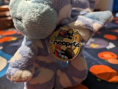 Neopets Cloud Scorchio Stuffed Plushie 7″ Snap Creative 2004 With Tags