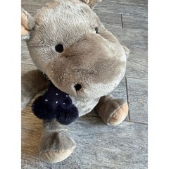 Intelex Warmies Hippo Plush Scarf Microwaveable w Scent Pack Stuffed Animal