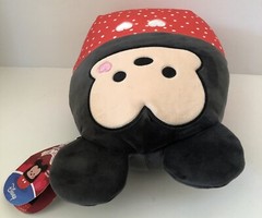 SQUISHMALLOWS Valentine’s Day MICKEY MOUSE Disney 8″ Plush w/Hearts – NWT