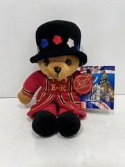 Keel Toys Royal Beefeater Tower Of London Guard Teddy Bear Plush Toy Tags 8”