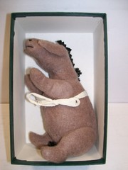 R John Wright Winnie-the-Pooh POCKET EEYORE w/COA & REG. CARD #1917/3500 jkdla