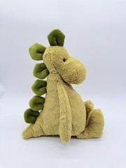 Jellycat Bashful Dino Medium Authentic NWT With Dust Bag