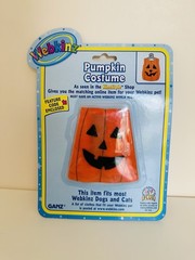 Webkinz Pumpkin Costume Clothing NEW w Online Code Fits Most Webkinz Dogs Cats