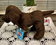 WEBKINZ COCOA LAB HM689 New with Unused Code Attached & Free Shipping!