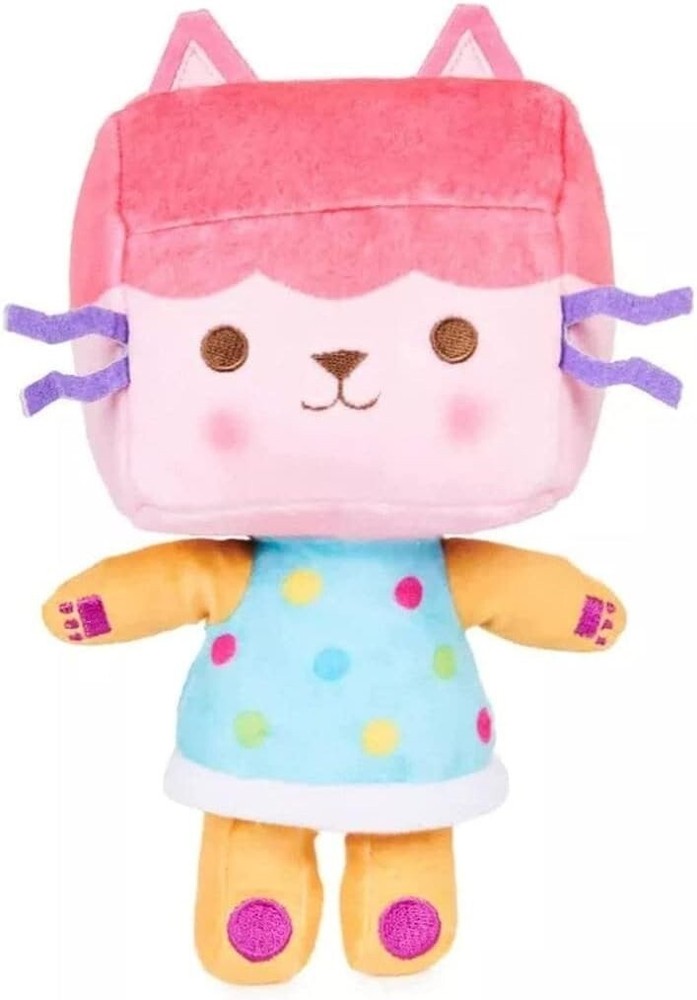 Blue Bare Gabby’s Dollhouse Baby Box Cat 8” Plush