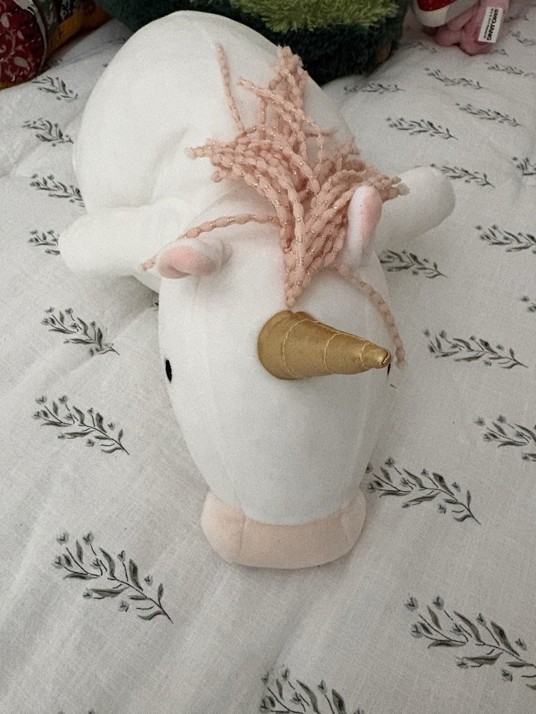 Pillowfort Pegasus Unicorn Plush Stuffed Animal Weighted Pillow Target
