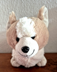 Monty Pembroke Welsh Corgi Puppy Dog Plush Stuffed Toy GANTZ 7 inches EUC