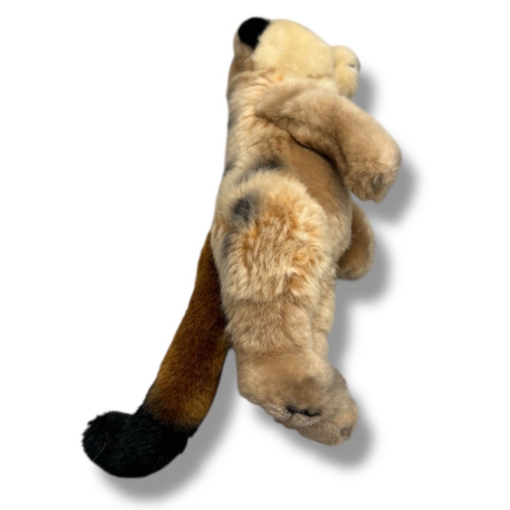 Meerkat Keel Standing Brown And Black And Beige Quality Toy Plush