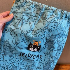 Jellycat London Blue Drawstring Dust Bag Pouch 15” X 10.5″ DUST BAG ONLY
