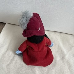 Disney Peter Pan Captain Hook Plush Stuffed Animal Red Coat Hook Hand Small 2014