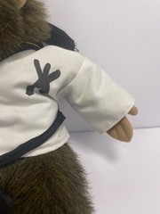 VTG Tagged 1995 Junior Chimp Hand Puppet in Karate Gi Outfit – Rare Martial Arts