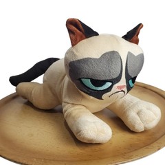 Toy Factory Grumpy Cat Stuffed Animal Plush Toy Kitten Size 12″