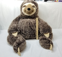 Big Plush Sloth 37″ Stuffed Animal Brown XL Huge Giant Large Jumbo Gift 3 Ft