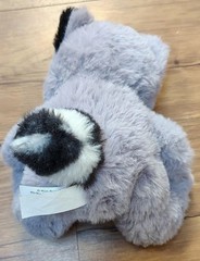 RBI Ron Banafato Footsies Sweet Feet Raccoon Plush 7in Gray Black Forest Animal