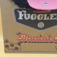 Zuru Fuggler Baddies Eyed Weirdo Pink Black Funny Ugly Monster Plush Toy NEW