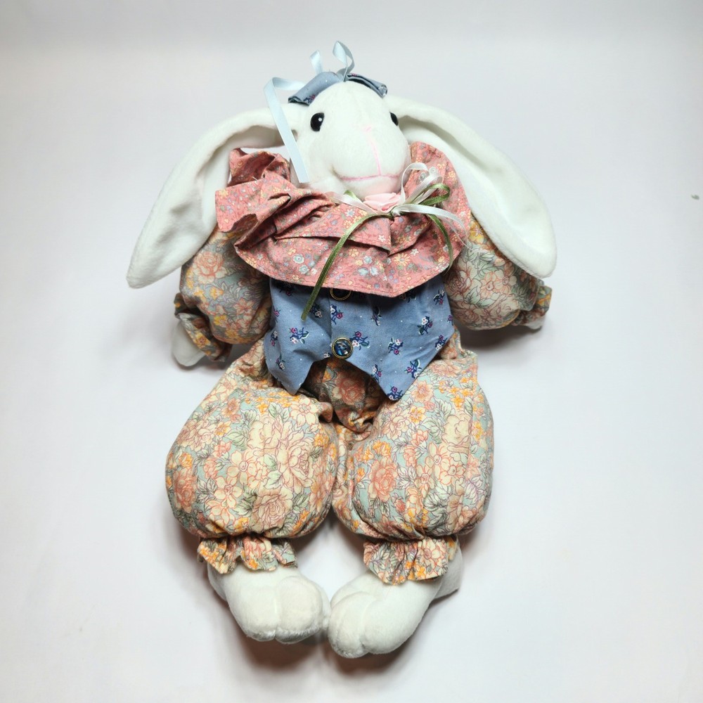 Vintage 1994 House of Lloyd Mr. & Mrs. Hareson Combo Plush Bunny