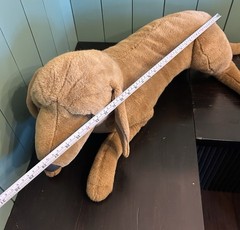 E&J Classics 28″ Realistic Brown Hound Plush Dog Toy Large