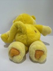 Vintage 12” Care Bears Cousins Playful Heart Monkey Plush 2004 Yellow