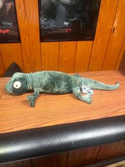 Rare Retired Jellycat 28” Gary Gecko Plush Green Lizard Stuffed Animal With Tags