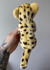 RARE Venturelli Realistic Cheetah & Cub Plush Lelly Amici Per Il Peluche
