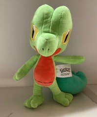 Jazewares Nintendo Pokemon TREECKO Plush 9” AUTHENTIC