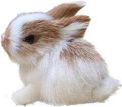 Mini Simulation Rabbits, Realistic Cute Plush Rabbits Lifelike Plush Bunny Re…