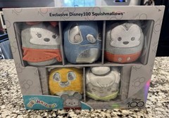 Xclusive Squishmallows Disney100-5pk Set-Mickey/Stitch/Minnie/TinkerBell/ Simba!