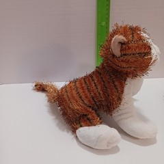 GANZ Webkinz Tiger Plush HM032 (2008) Active Sealed Code Hang Tag