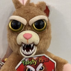 William Mark Feisty Pets Vicky Vicious Bunny Plush Stuffed Toy NEW