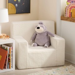 Sloth Weighted Plush Kids' Throw Pillow Gray