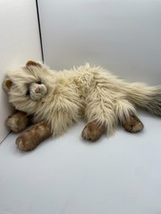 Russ Yomiko Furry Long Haired Himalayan Cat Large 24″ Plush #7978 Shaggy Hairy