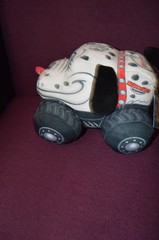 Monster Jam Truckin Pals Monster Mutt Dalmatian Truck 9″ Plush Stuffed w/tag Q6