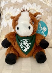 TREE HOUSE BREWING SARATOGA EXCLUSIVE HORSE STUFFED ANIMAL!