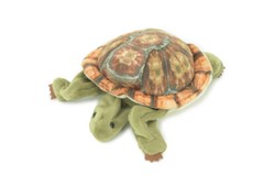 Turtle Finger Puppet, Plush Tortoise, Stuffed Animal, Gift, 6 1/2″ FM10 B235