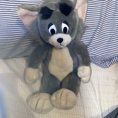Vtg Tom And Jerry Stuffed Plush Cat Presents Hamilton Gifts 1990 Turner